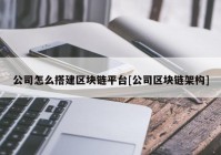 公司怎么搭建区块链平台[公司区块链架构]